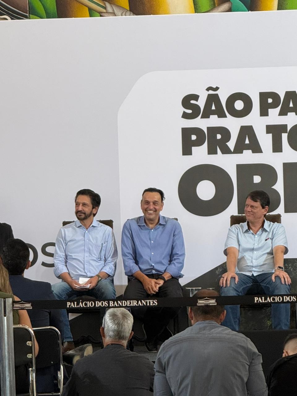 Tarcísio confirma Ramuth como vice em sua chapa