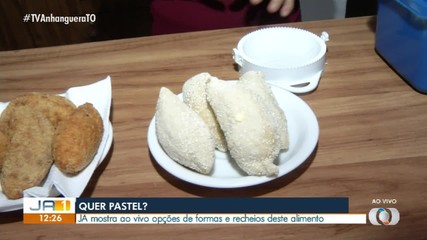 Veja como preparar e rechear massa de pastel salgado na Cozinha do JA1