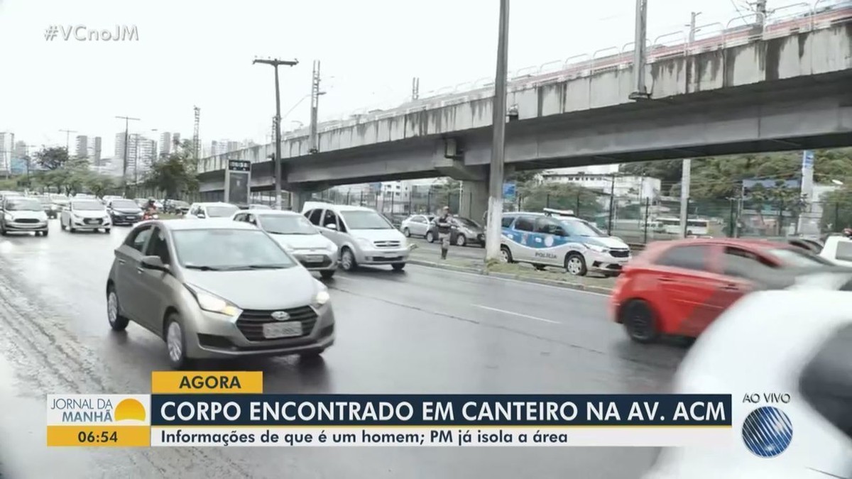 Homem é Encontrado Morto No Canteiro Central Da Avenida Acm Em Salvador Bahia G1 2267