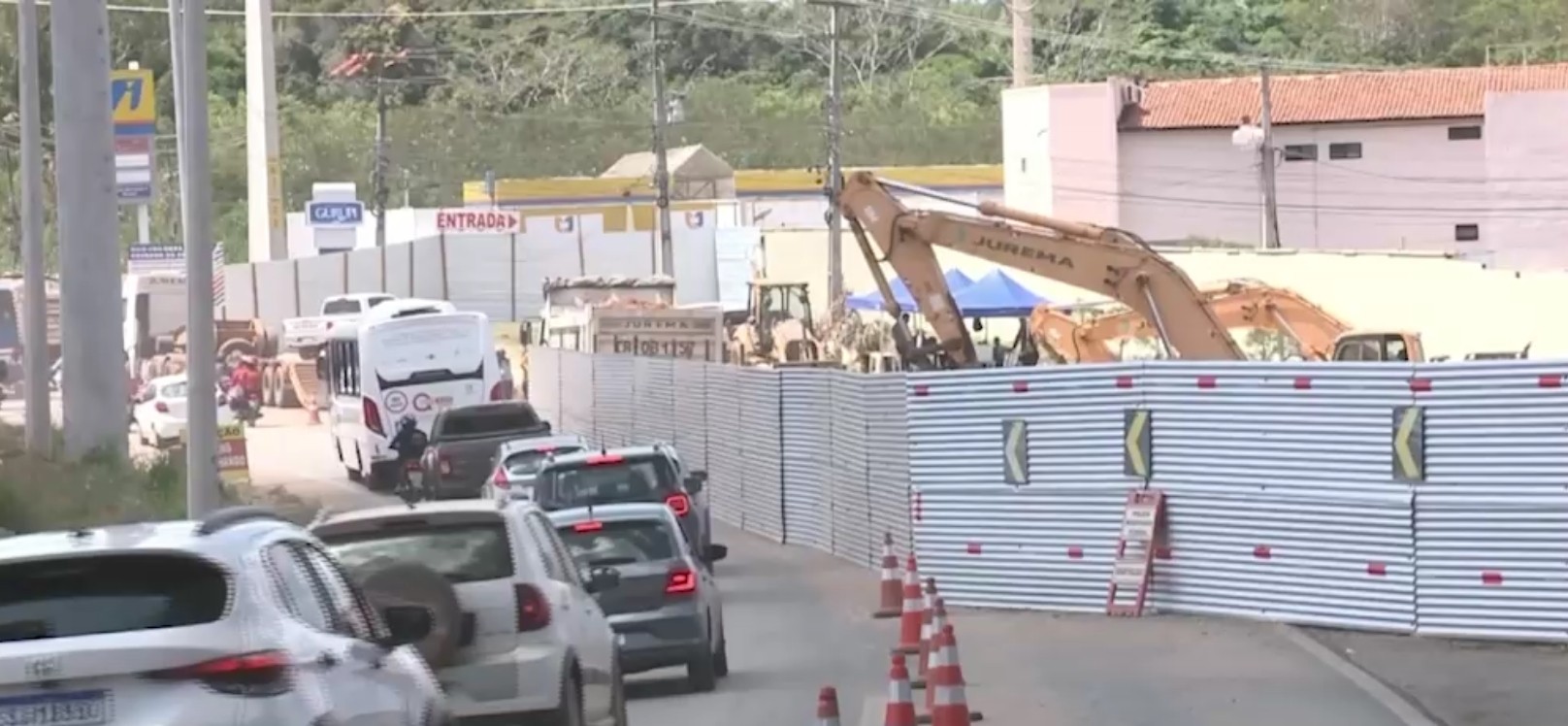 Trecho da BR-343 em frente ao Dirceu, em Teresina, terá interdições parciais devido às obras do contorno rodoviário
