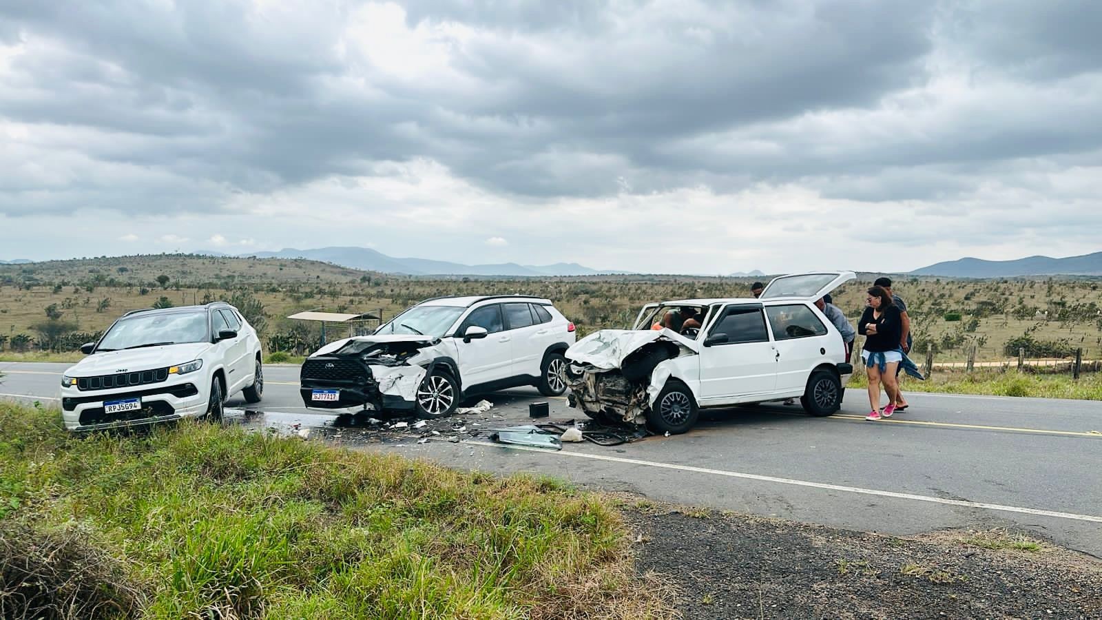 Um homem de 68 anos morreu em colisão entre dois veículos no Recôncavo da Bahia; Pelo menos duas pessoas ficaram feridas | DailyNerd