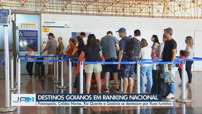 Quatro cidades de Gois entram no topo do ranking nacional do turismo