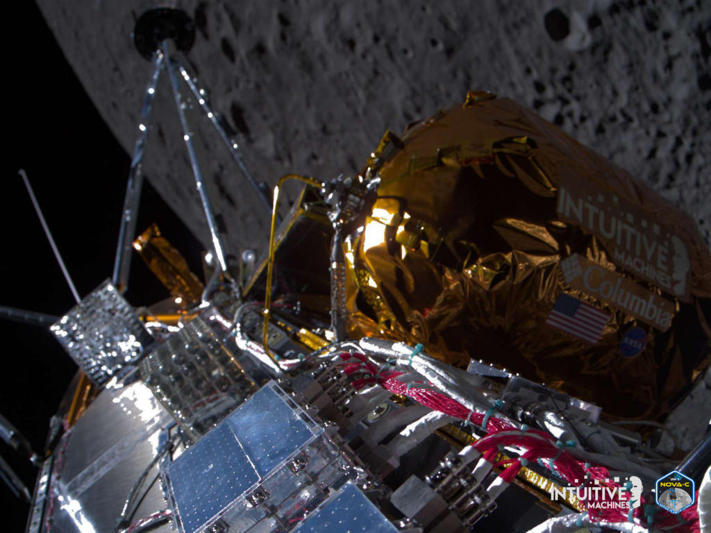 Após tombar na Lua, missão com módulo lunar dos Estados Unidos será interrompida