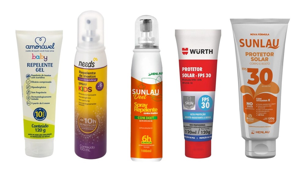 produtos suspensos — Foto: Reprodução