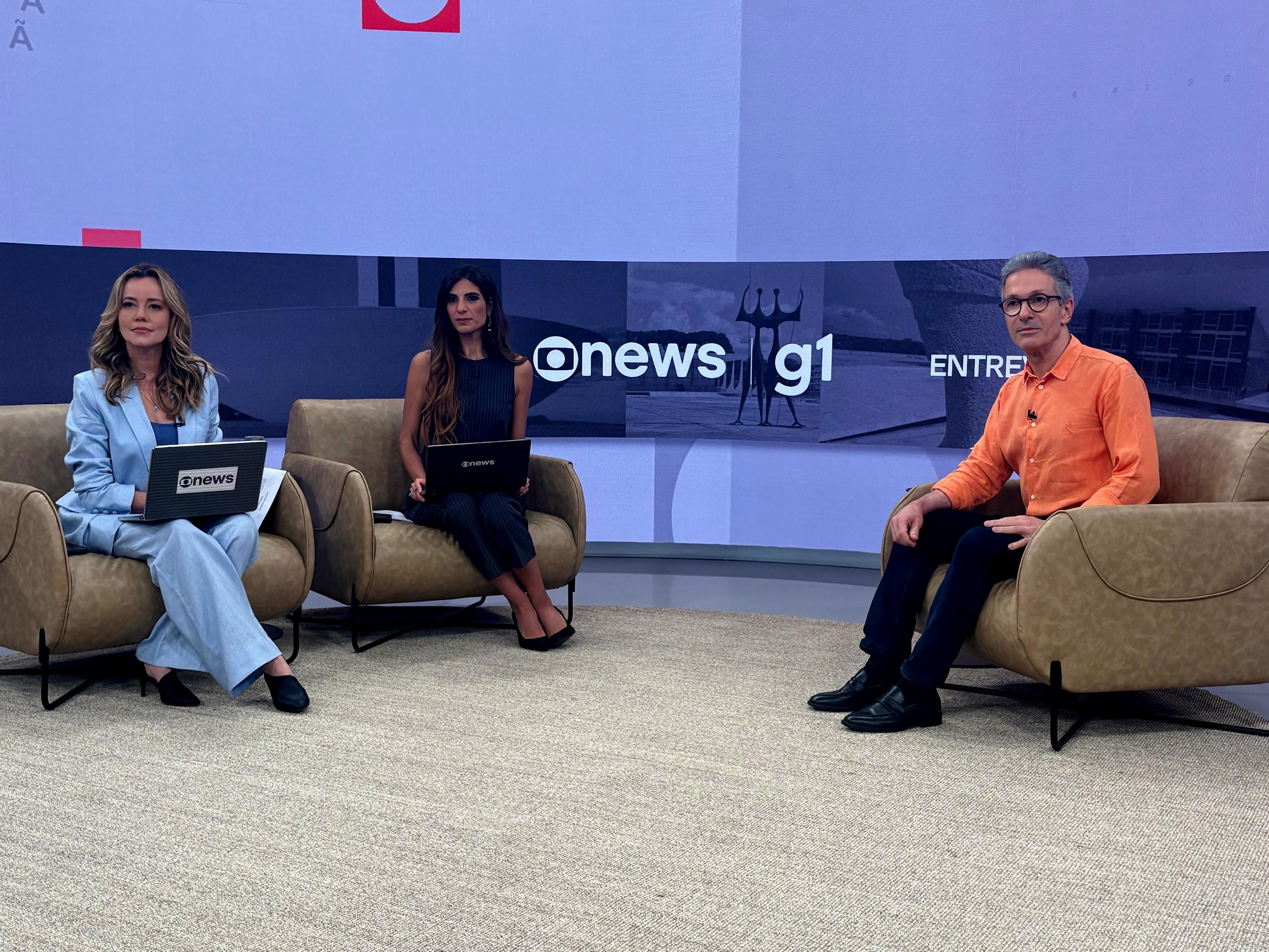 g1 e GloboNews entrevistam Romeu Zema, candidato à Presidência pelo Novo