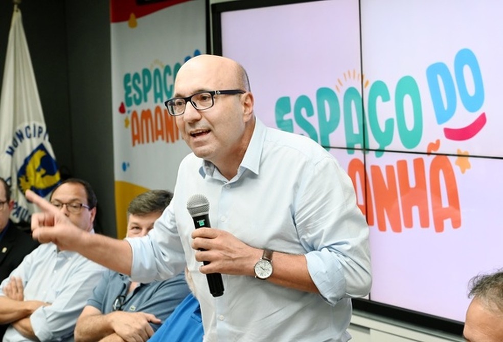 Prefeito de Campinas, Dário Saadi (Republicanos) — Foto: Carlos Bassan/PMC