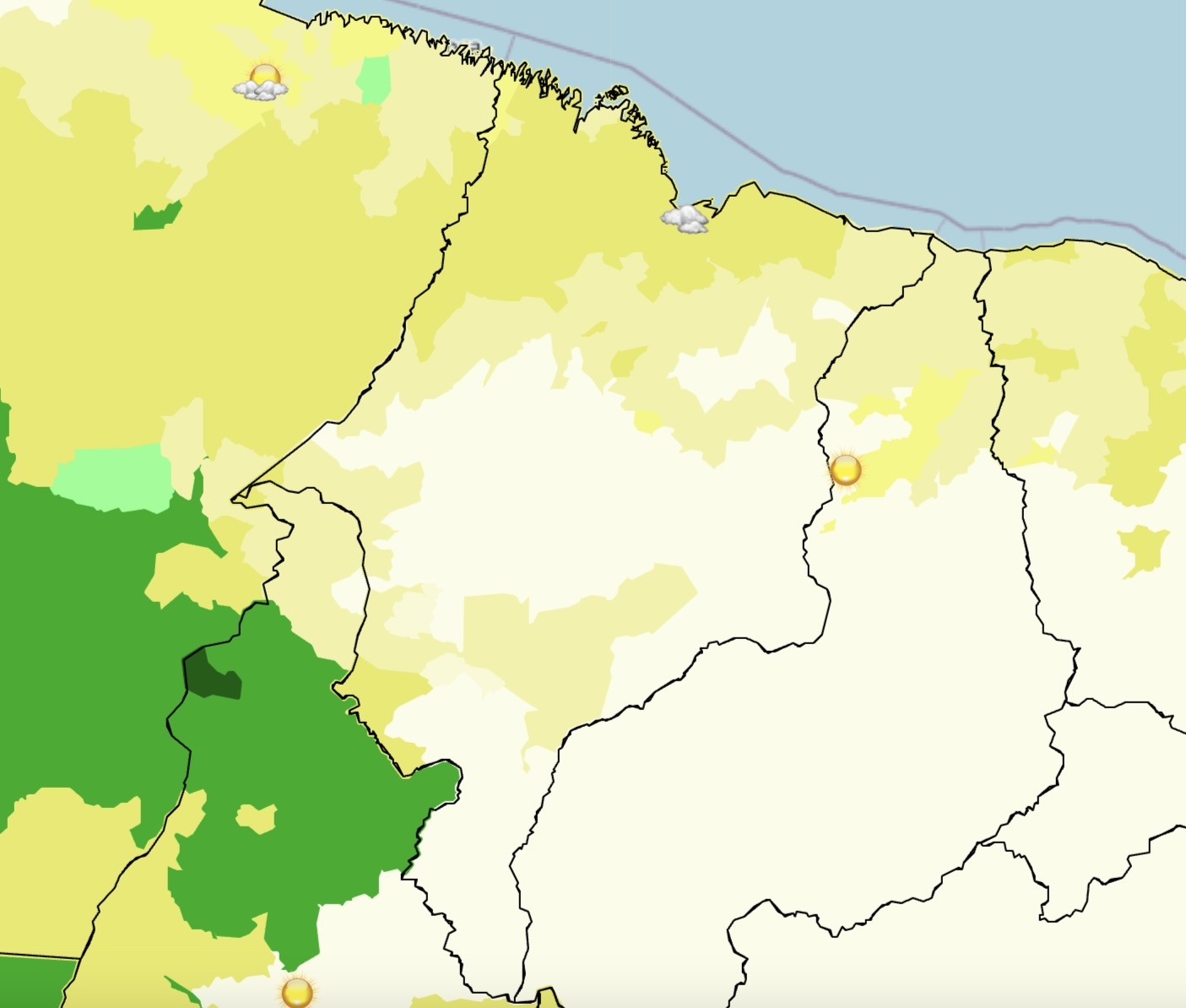 Domingo será de tempo firme e altas temperaturas em cinco cidades do MA; saiba como se proteger do calor 