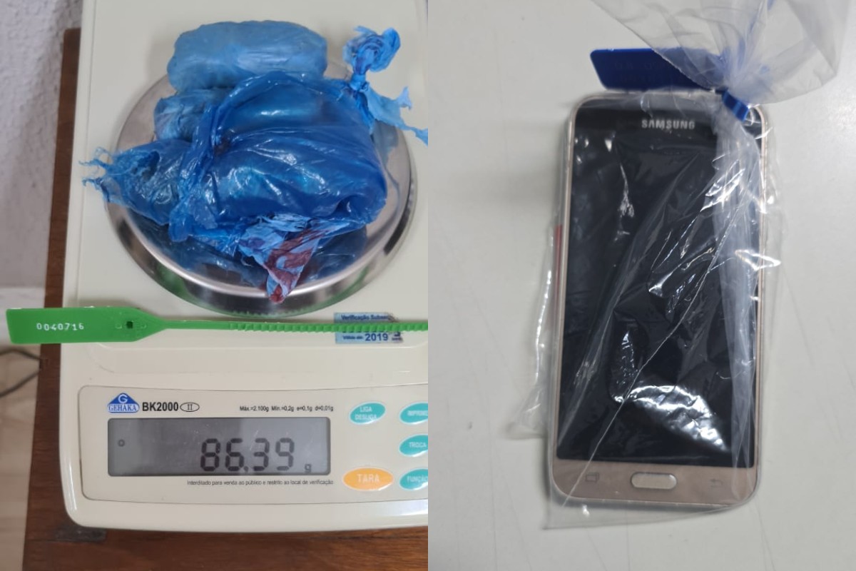 Preso que trabalha na limpeza urbana é detido após esconder drogas e celular em caminhão de lixo em Presidente Prudente