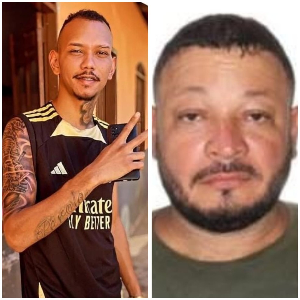 Guilherme Santos Ribeiro e Eduardo Alvarenga Ramos foram assassinados no mesmo dia, em Teófilo Otoni — Foto: Redes Sociais