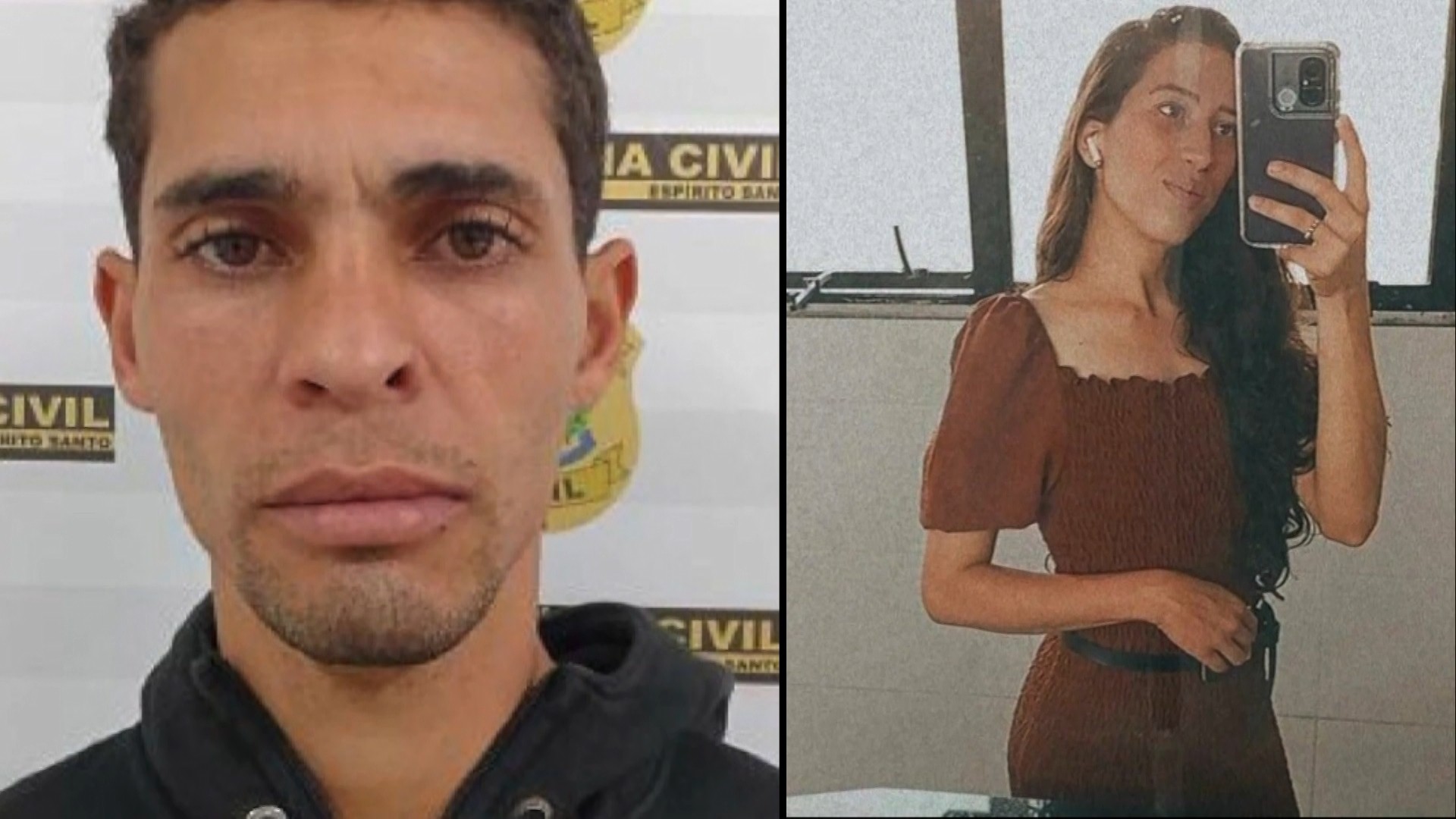Homem mata ex com 10 facadas na frente de filho e não demonstra arrependimento ao ser preso na Serra