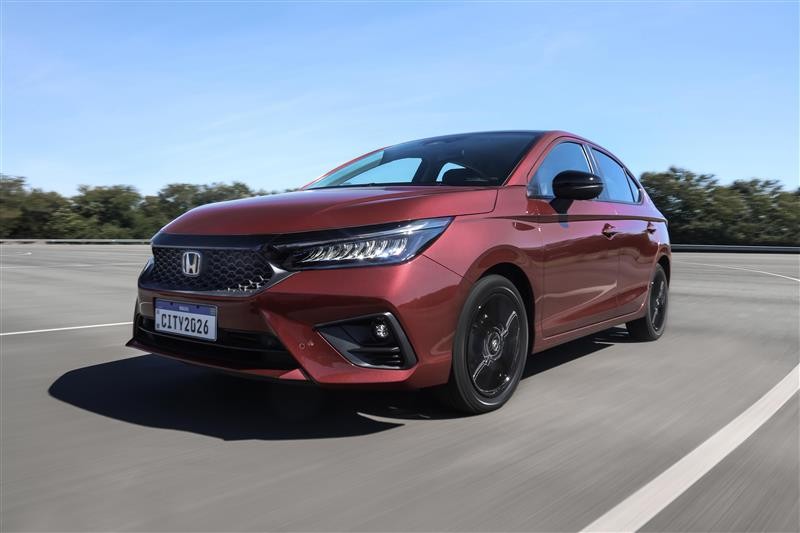 Honda New City Hatchback Touring Sport — Foto: divulgação/Honda