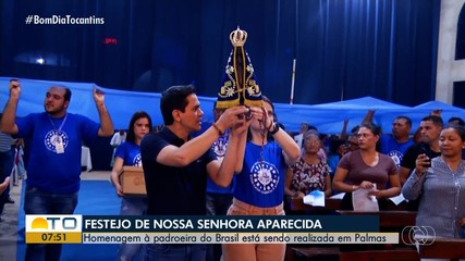 Festejo de Nossa Senhora Aparecida movimenta a região sul de Palmas
