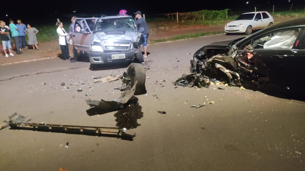 Acidente na Vila Sobrinho. — Foto: Divulgação