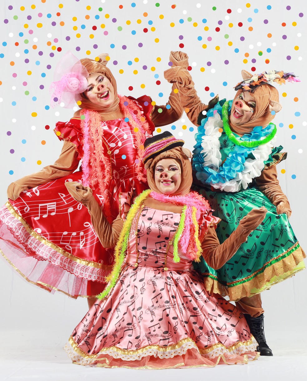 O Natal das Três Porquinhas — Foto: Divulgação