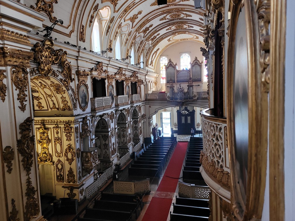 Igreja de Nossa Senhora do Carmo da Antiga Sé, no Centro do Rio de Janeiro — Foto: Cristina Boeckel/ g1