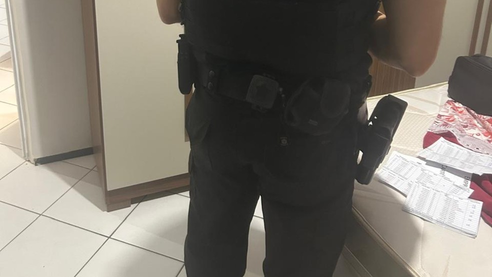 Polícia Federal cumpriu mandados de busca e apreensão na Câmara Municipal de Morada Nova, endereços residenciais e empresariais dos investigados. — Foto: Polícia Federal/ Divulgação