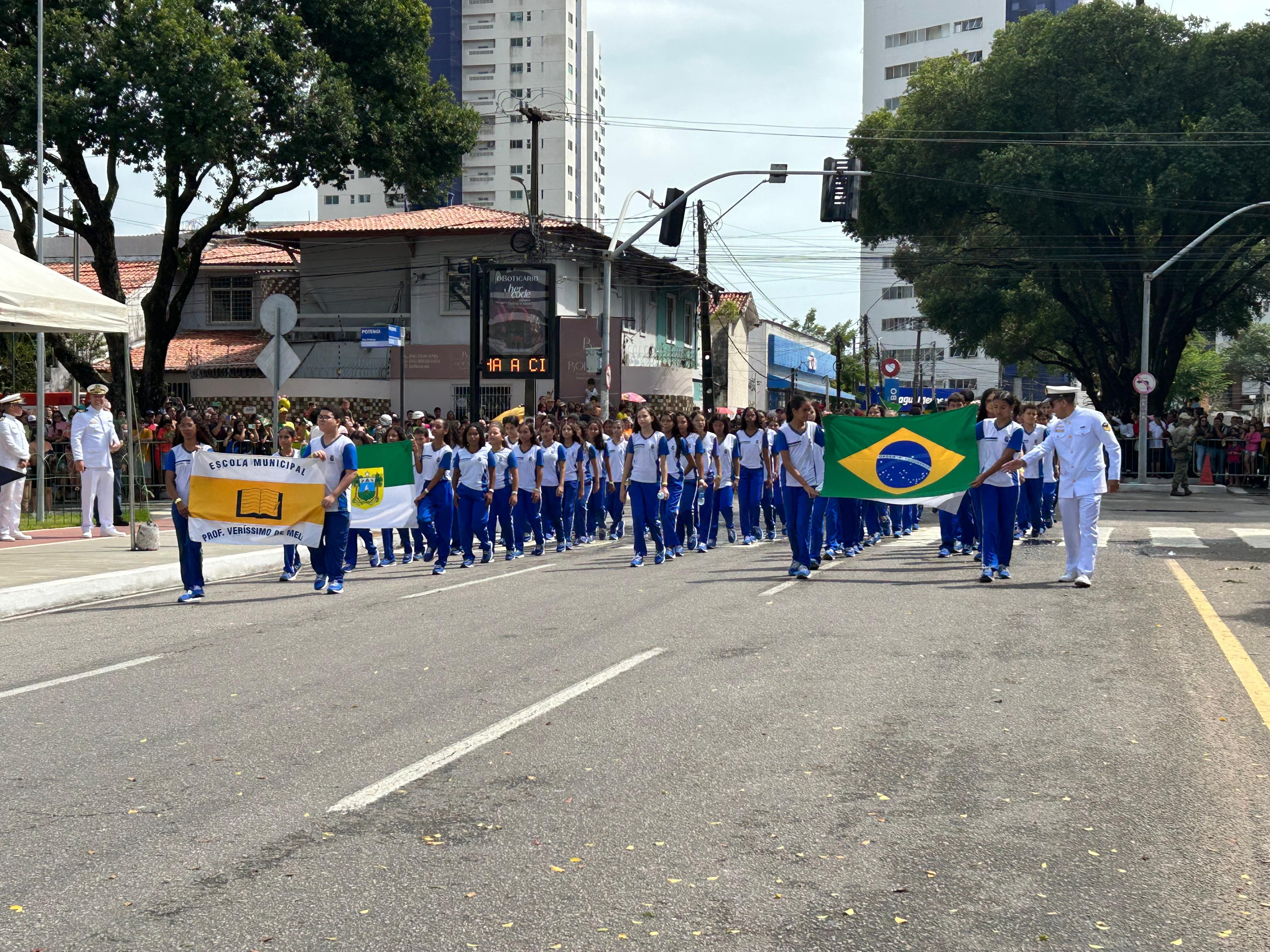 Dia da Indepêndencia: confira imagens dos desfiles de 7 setembro no RN