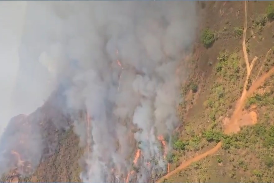 Incêndio atinge Chapada das Mesas, no MA, e prejudica turismo na região