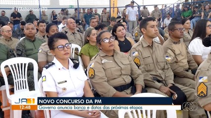 Governador anuncia banca organizadora do novo concurso da Polícia Militar do Tocantins