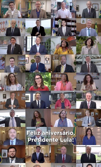 Lula completa 79 anos neste domingo e recebe homenagem de Janja e ministros nas redes sociais