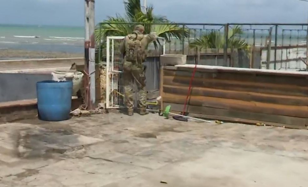  Bar estava localizado na Orla de Cabo Branco, em João Pessoa — Foto: TV Cabo Branco/Reprodução