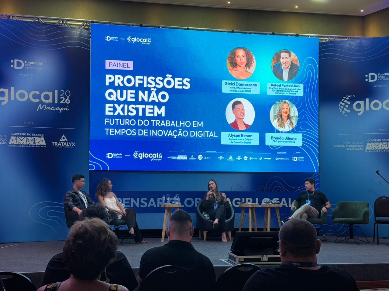 'Nunca desacreditem da força do Norte', afirma Gleici Damasceno na Glocal Macapá 2026