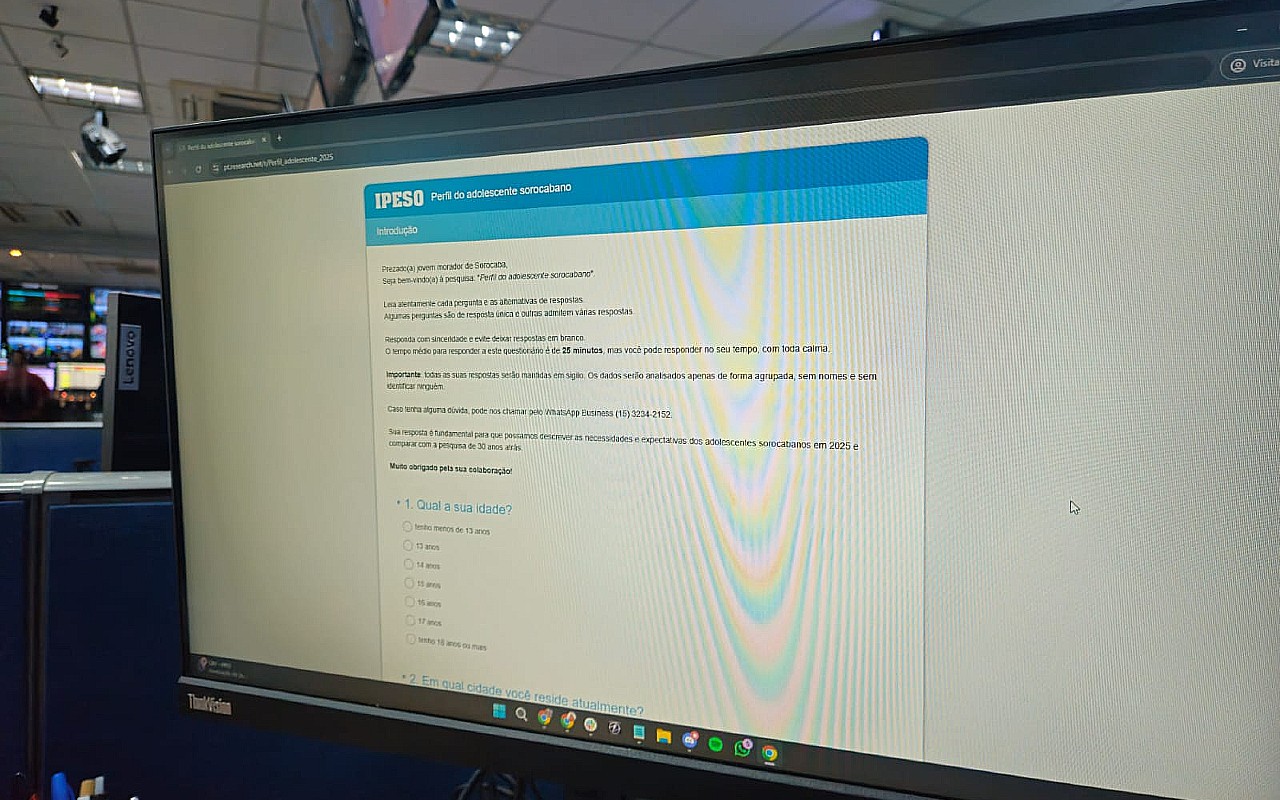Pesquisa identifica hábitos, valores e opiniões de adolescentes na região de Sorocaba; saiba como participar