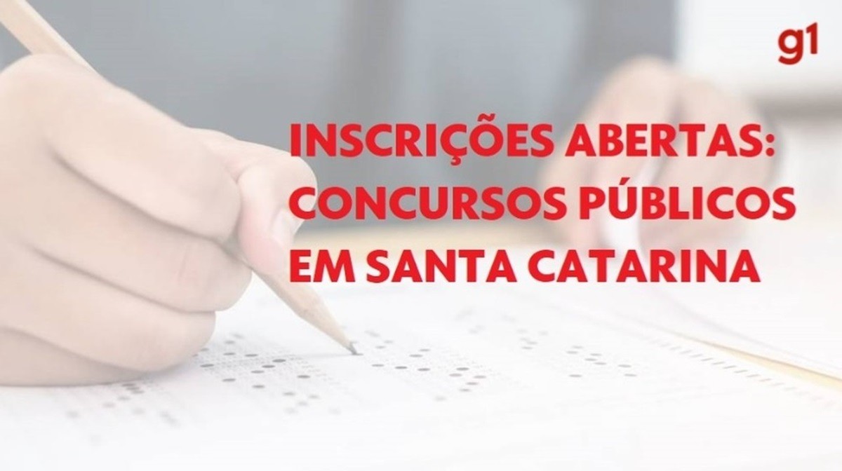 Veja concursos públicos e processos seletivos abertos em SC com inscrição em setembro de 2025