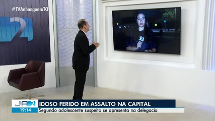 Segundo adolescente suspeito de assaltar idoso em Palmas se apresenta na delegacia