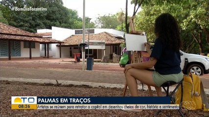 Artistas transformam memórias e paisagens de Palmas em obras coloridas e criativas