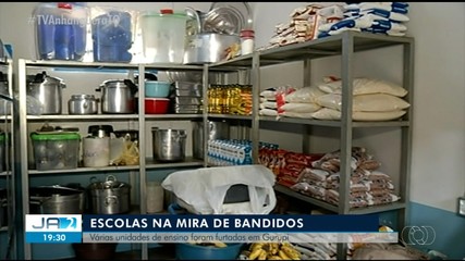 Várias unidades de ensino fundamental são furtadas em Gurupi