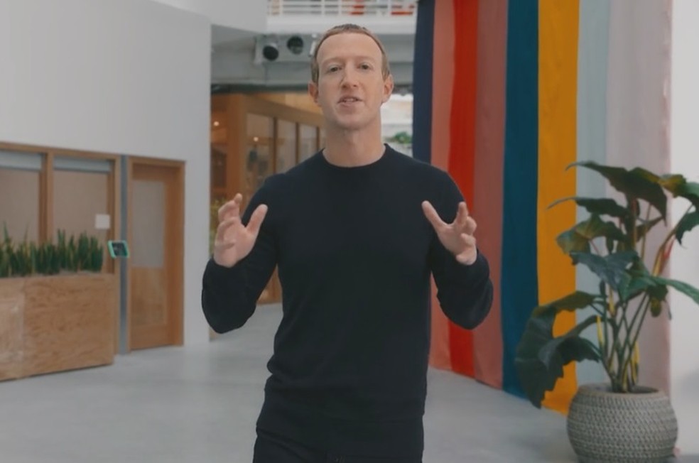 Mark Zuckerberg, presidente-executivo da Meta — Foto: Reprodução/Facebook