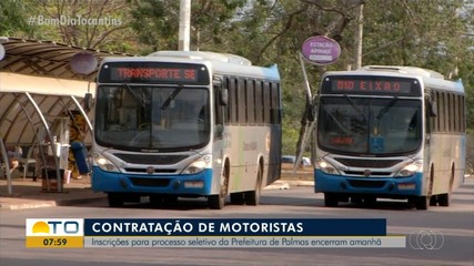 Inscrições para processo seletivo para motorista de ônibus em encerram quinta (29)