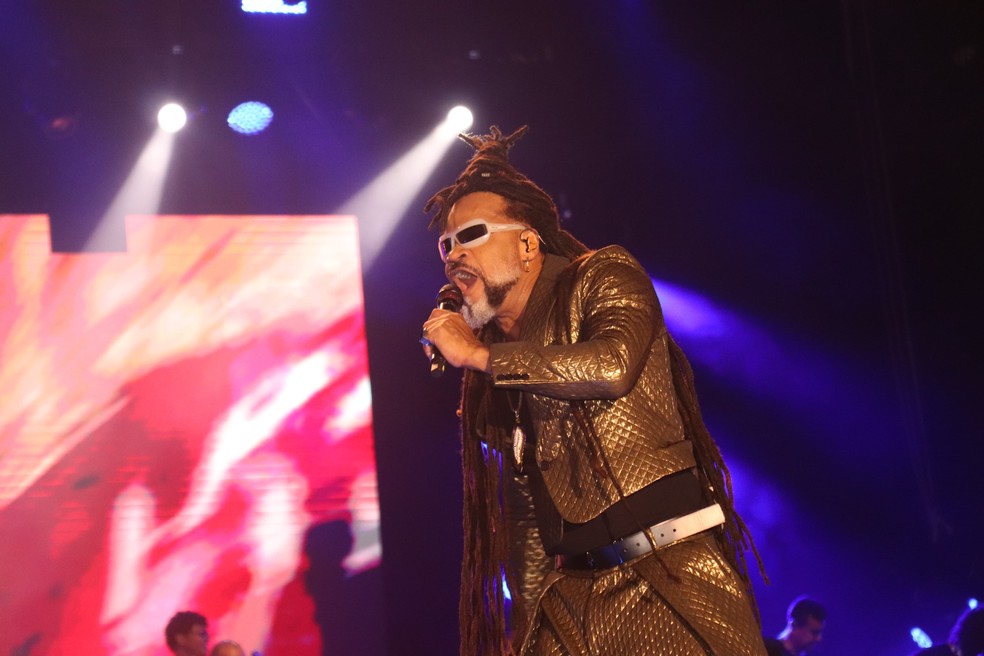 Carlinhos Brown no primeiro dia do Festival de Vero Salvador  Foto: Jorge Jesus