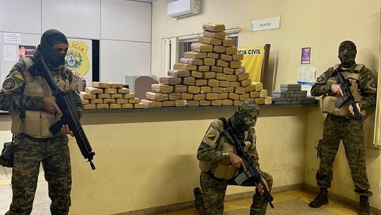 Apreensões de cocaína por polícias estaduais triplicam no Acre em três anos, diz estudo