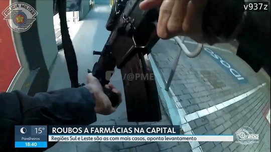 Roubos a farmácias na Capital - Programa: SP2 