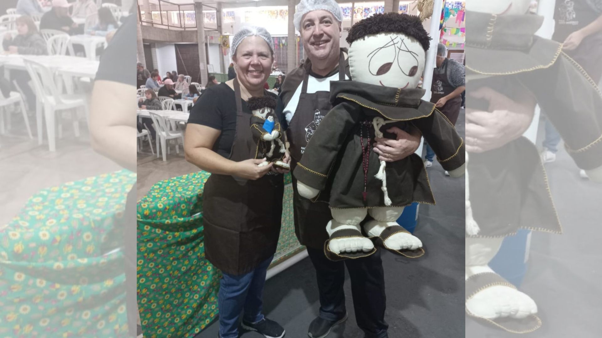 Casal que se conheceu na igreja ainda na infância acredita que Santo Antônio os uniu: ‘Caminha com a gente’