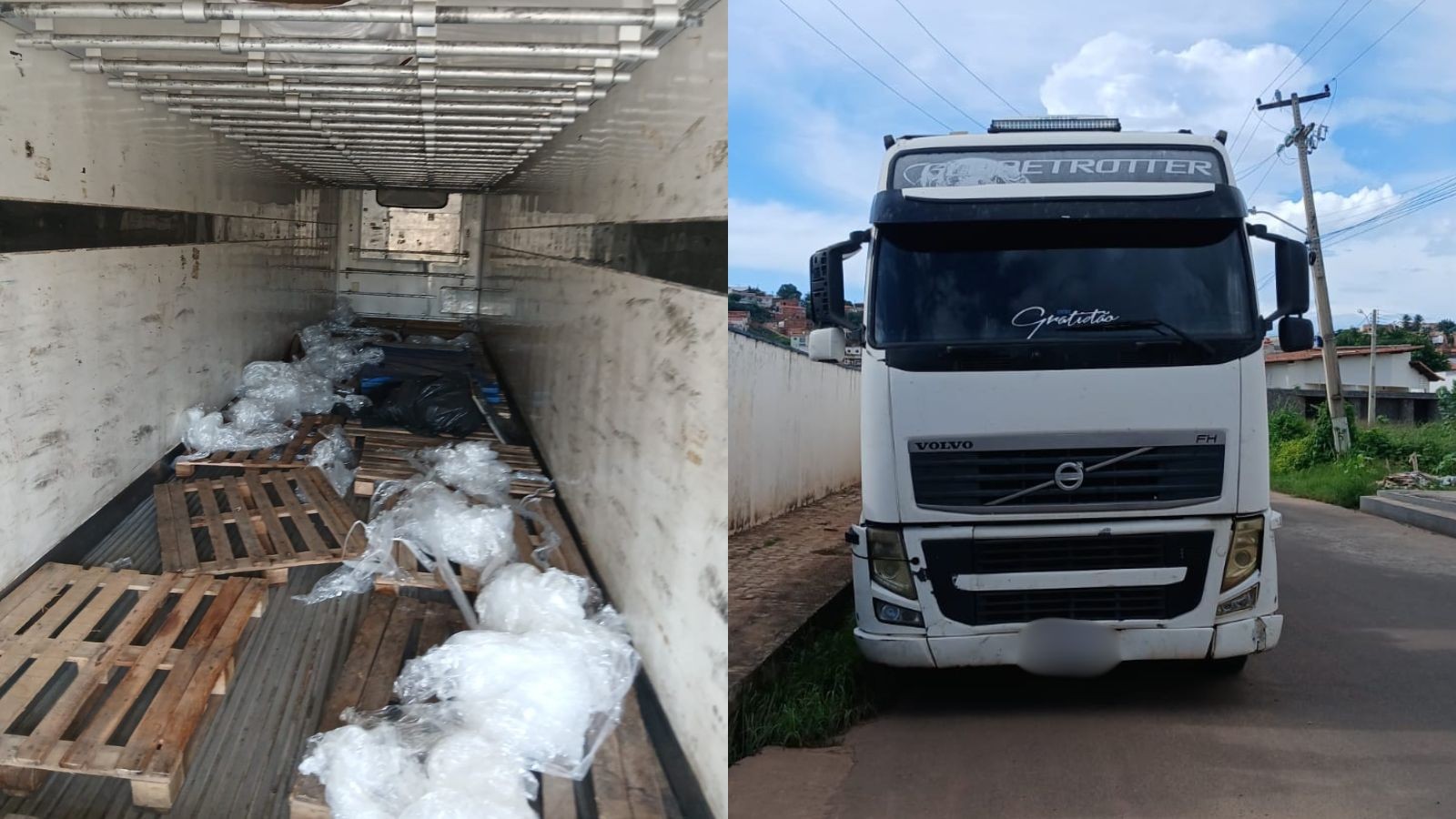 Carga de 23 toneladas de queijo e manteiga é roubada em posto no PI; avaliada em R$ 500 mil