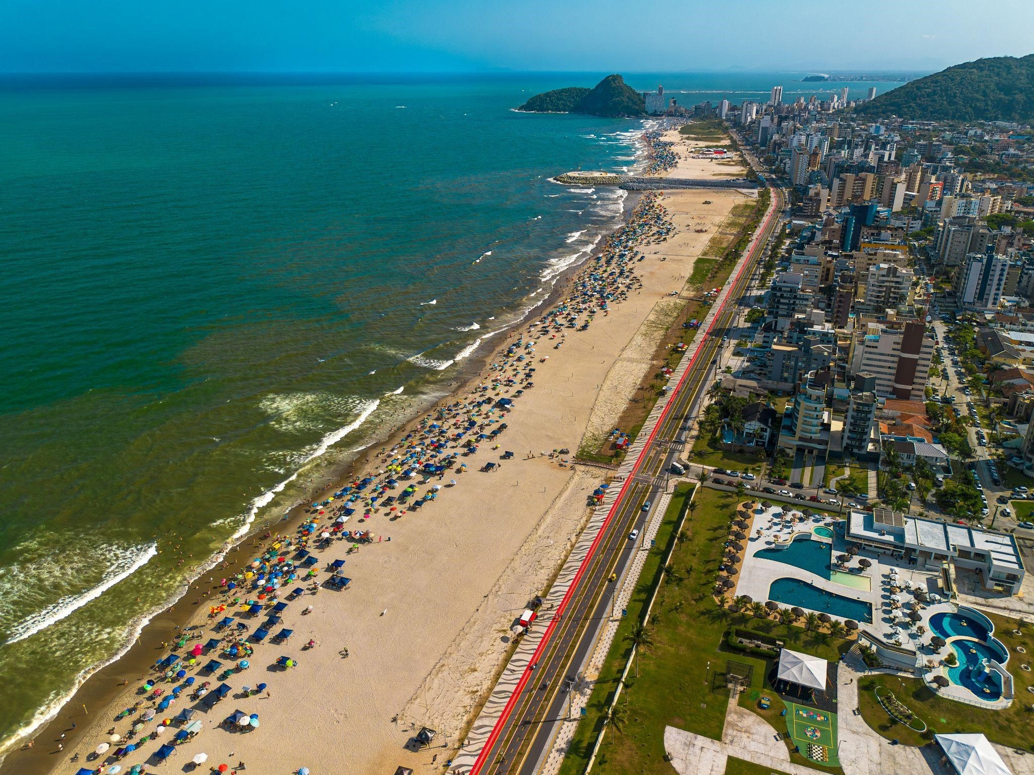 As obras de revitalização e engorda marcam um novo momento em Matinhos