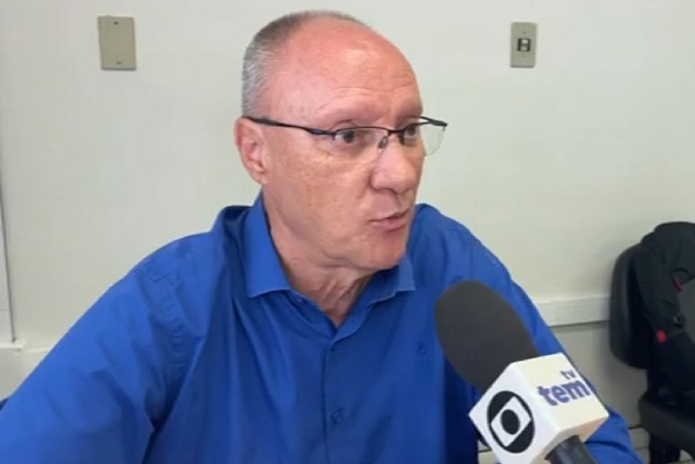 2 de 6
Presidente do DAE, Jos&eacute; Carlos Viegas, ameniza pouco uso do Fundo de Mananciais em Bauru &mdash; Foto: TV TEM/Reprodu&ccedil;&atilde;o