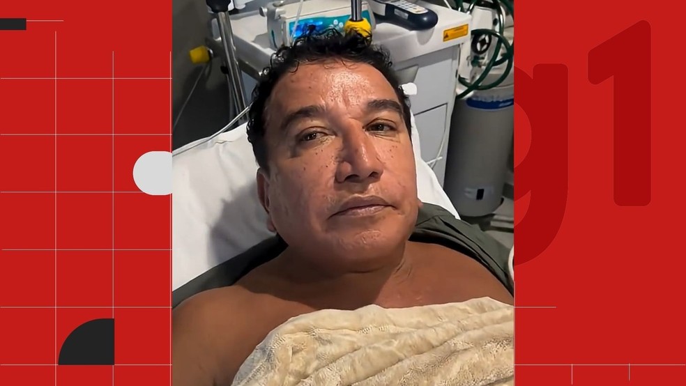 Senador Magno Malta (PL-ES) teve mal súbito ao chegar no Congresso Nacional — Foto: Reprodução