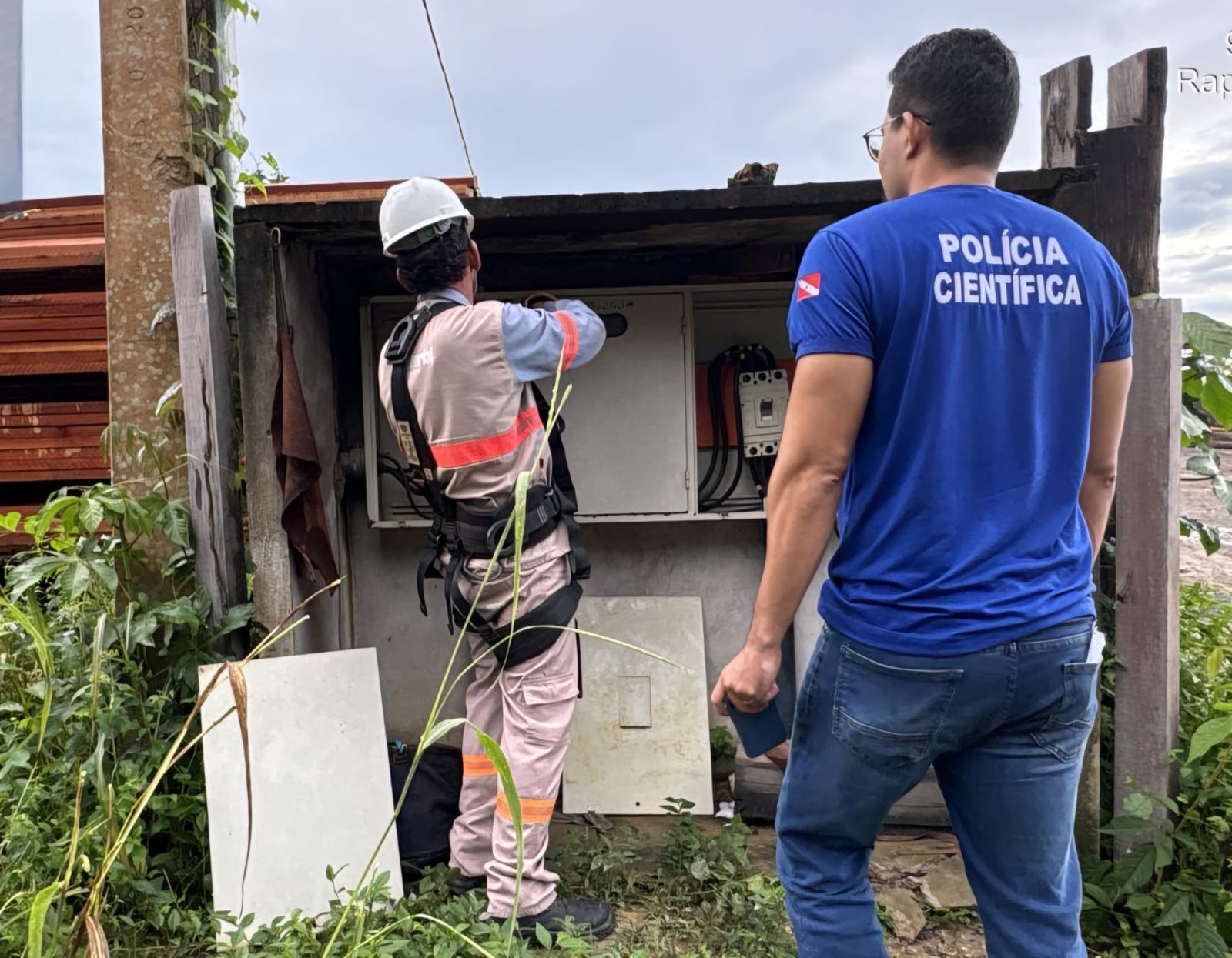 Polícia Civil investiga furto de energia em empresa de exportação de madeira em Mojuí dos Campos