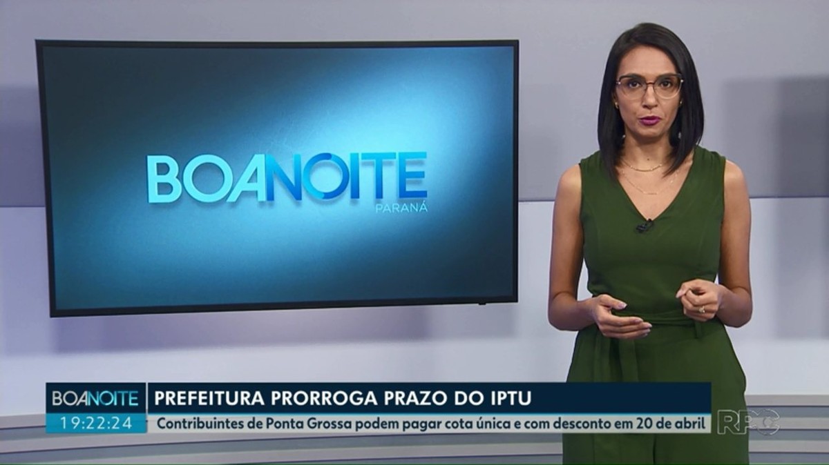 Coronavírus Prefeitura de Ponta Grossa prorroga pagamento à vista do IPTU Campos Gerais e Sul