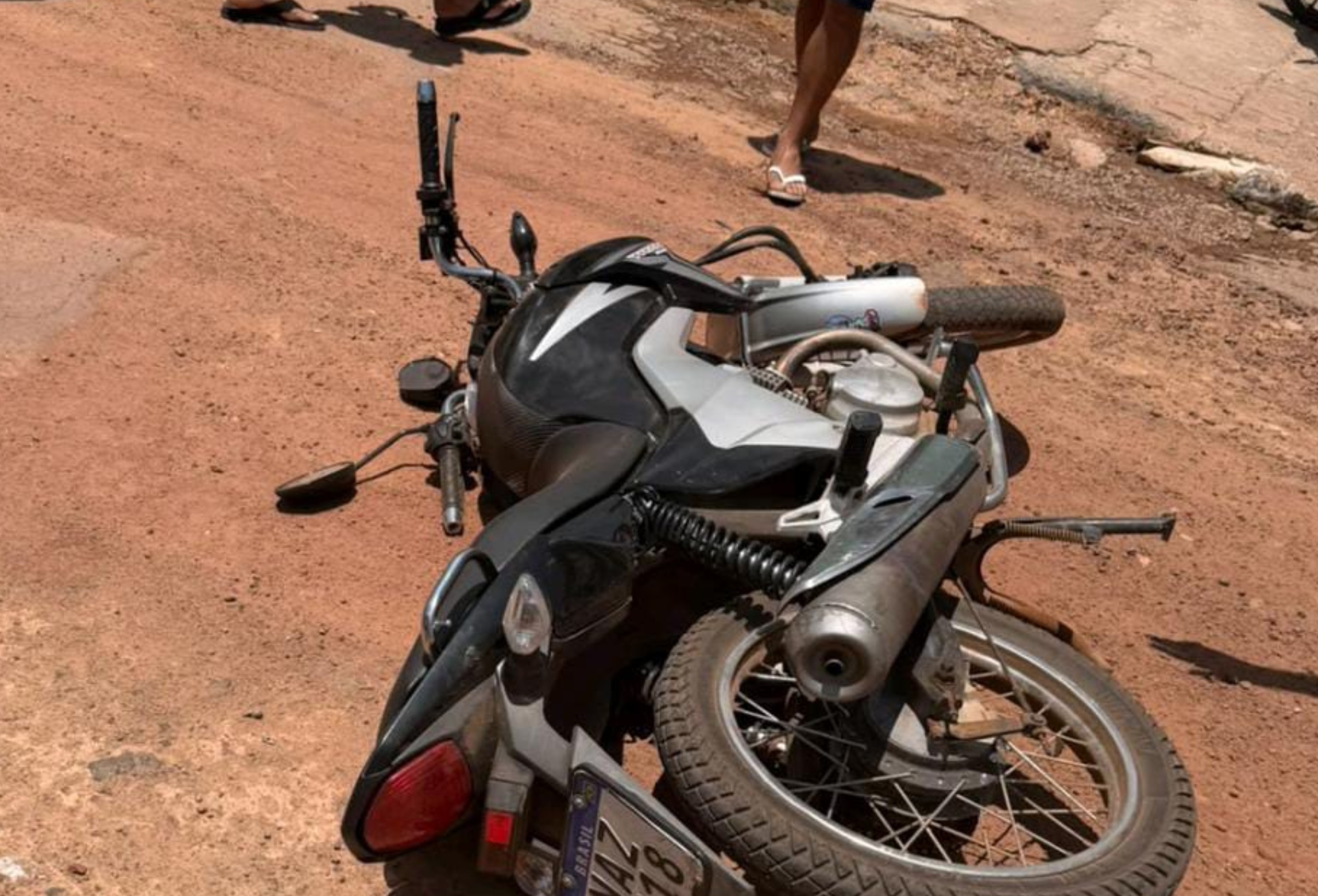 Mulher sem CNH bate em carro durante ultrapassagem em Rorainópolis