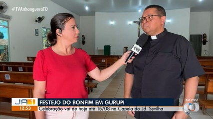 Festejo do Senhor do Bonfim em Gurupi começa nesta quarta-feira (6)