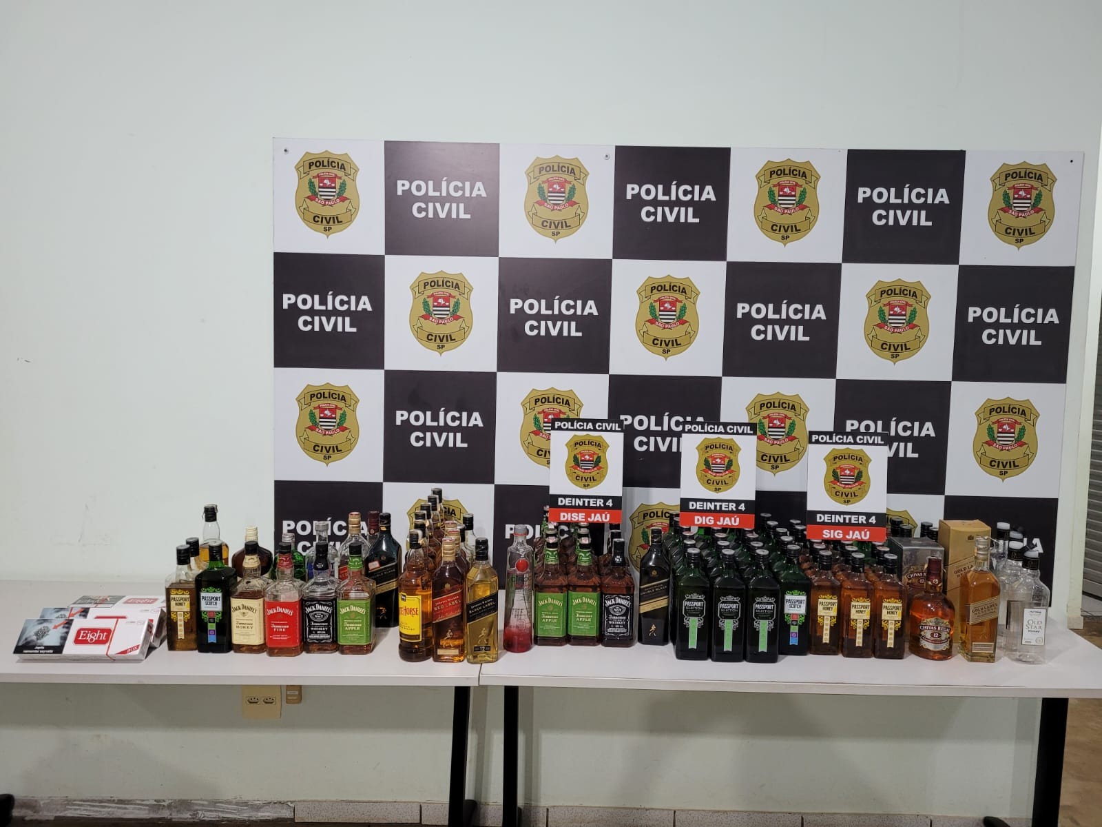 Polícia descobre depósito clandestino de bebidas alcoólicas falsificadas no interior de SP; dono foi preso 