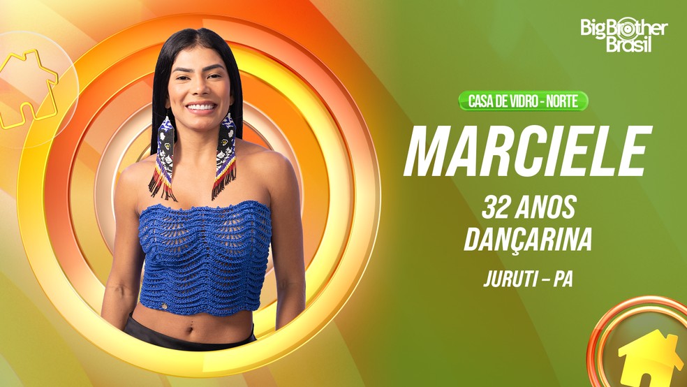 Marciele, candidata ao "BBB26" — Foto: Divulgação