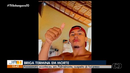 Jovem morre após ser esfaqueado e suspeito é preso