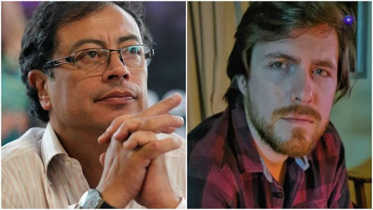Governo Trump se confunde e marca perfil de repórter do g1 em vez do presidente da Colômbia ao anunciar revogação de visto - O governo dos Estados Unidos anunciou na sexta-feira (26) a revogação do visto do presidente colombiano Gustavo Petro, após sua participação em uma manifestação pró-Palestina. Por engano, o anúncio marcou o jornalista Gustavo Petró: "tomei um susto".