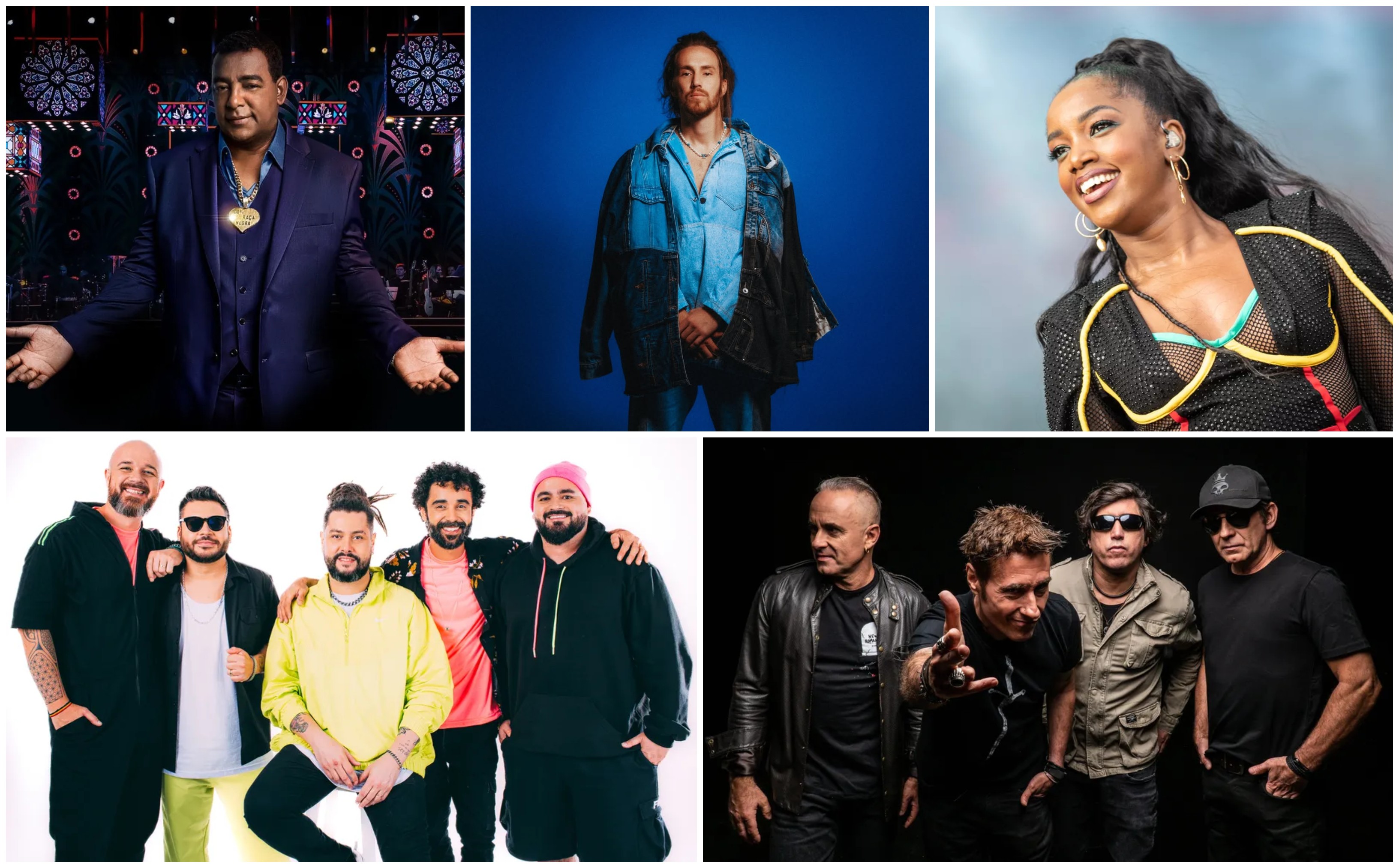Raça Negra, Capital Inicial, Maneva, Iza e Vitor Kley são atrações da 2ª noite com shows nacionais no Mormaço